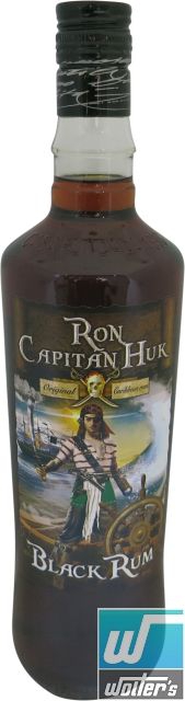 Ron Capitan Huk Black Rum 100cl
