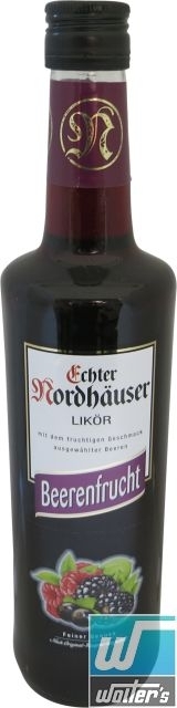 Echter Nordhäuser Beerenfrucht Likör 70cl
