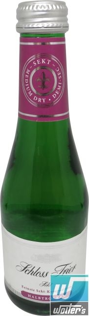 Schloss Trier halbtrocken 20cl Schloss Trier halbtrocken 20cl