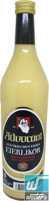 Advocaat Eierlikör Rauter 100cl Advocaat Eierlikör Rauter 100cl