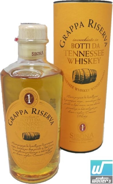Grappa Sibona Aged in Whisky Wood 50cl