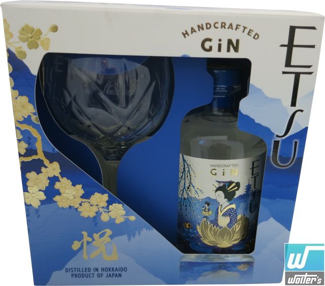 Etsu Handcrafted Gin 70cl GP mit Glas