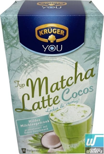 Krüger Typ Matcha Latte Cocos 10 x 25g