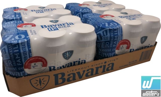 Bavaria Bier 0,0% 24 x 33cl Dose