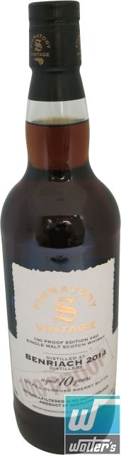 Signatory Vintage Benriach 2014 10y 70cl #40