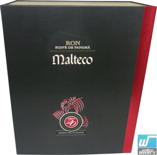 Malteco 20 Anos 70cl GP + 2 Gläser