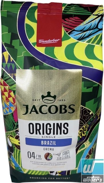 Jacobs Origins Brazil 1000g Bohnen