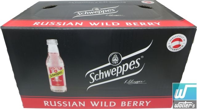Schweppes Russian Wild Berry 24 x 20cl