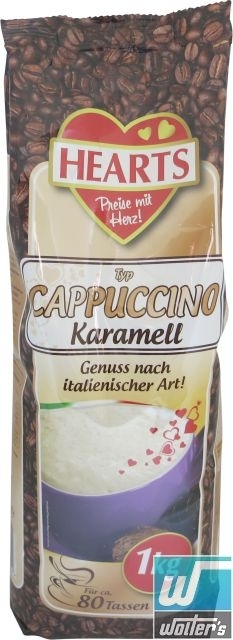 Hearts Cappuccino Karamell 1000g Hearts Cappuccino Karamell 1000g