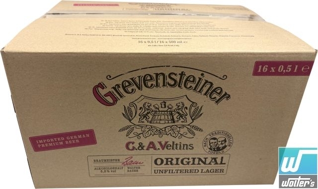 Grevensteiner Original 16 x 50cl Flasche