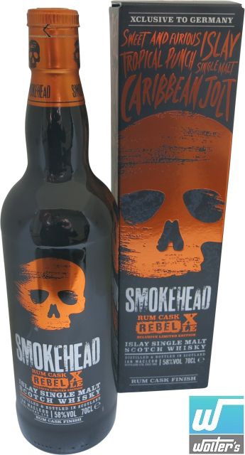 Smokehead Rum Cask Rebel XLE 70cl