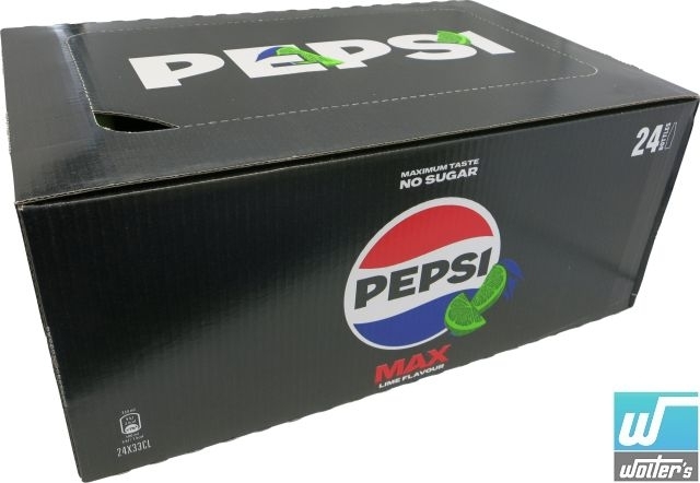 Pepsi Max Lime 24 x 33cl PET