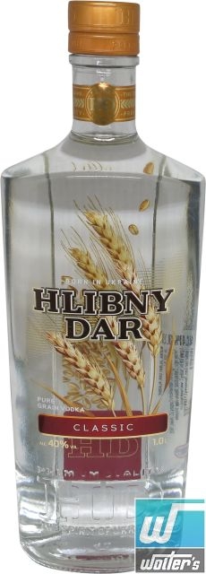 Hlibny Dar Classic Vodka 100cl Hlibny Dar Classic Vodka 100cl