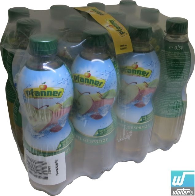 Pfanner Apfelschorle 12 x 50cl PET Flasche