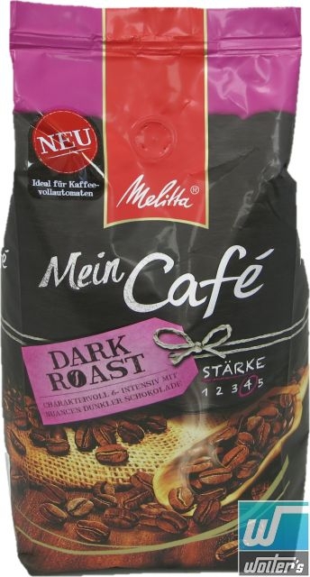 Melitta "Mein Cafe" Dark Roast 1000g Bohnen