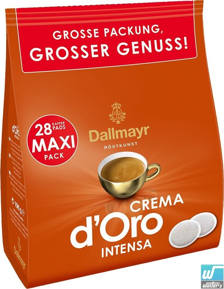 Dallmayr Pads Crema dOro Intensa 196g Dallmayr Pads Crema dOro Intensa 196g