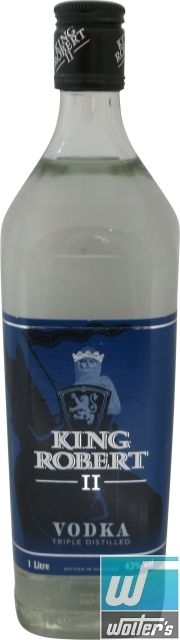 King Robert II Vodka 100cl