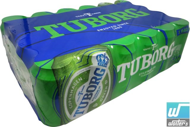 Tuborg Green Label 24 x 33cl Dose Tuborg Green Label 24 x 33cl Dose