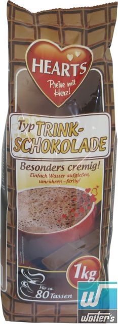 Hearts Trinkschokolade 1000g Hearts Trinkschokolade 1000g