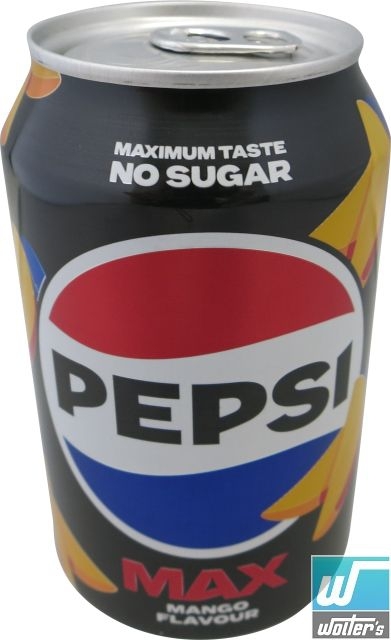 Pepsi Max Mango 33cl Dose