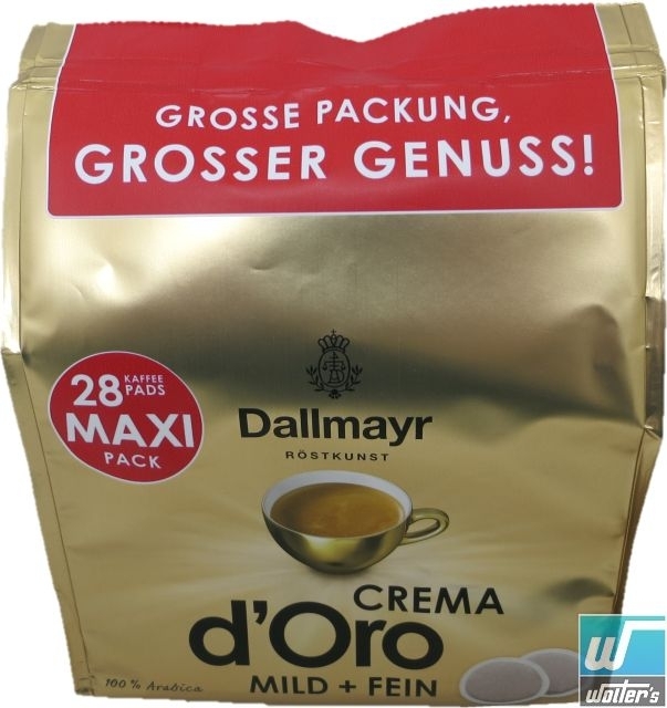 Dallmayr Pads Crema d'Oro Mild & Fein 196g Dallmayr Pads Crema d'Oro Mild & Fein 196g