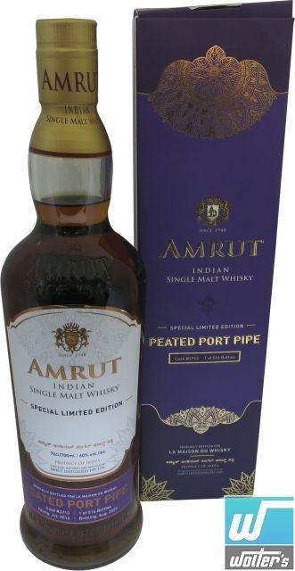 Amrut Peated Port Pipe 2014 Cask 2713 70cl Amrut Peated Port Pipe 2014 Cask 2713 70cl