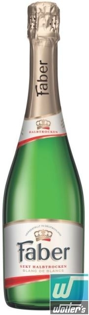 Faber Sekt Halbtrocken Blanc de Blancs 75cl Faber Sekt Halbtrocken Blanc de Blancs 75cl