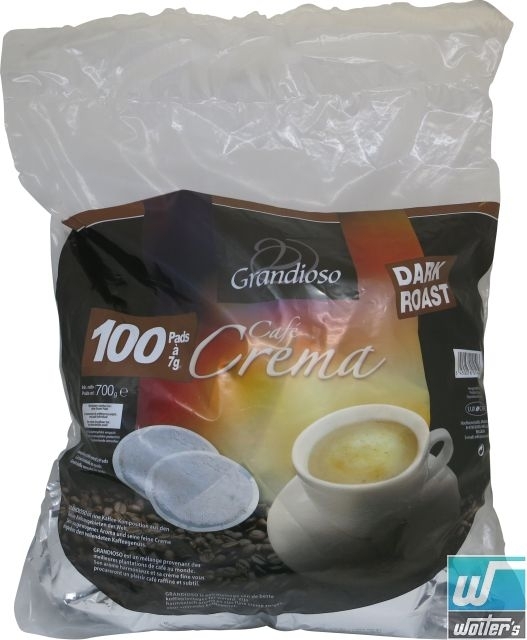 Grandioso Cafe Crema Megabeutel Dark Roast Grandioso Cafe Crema Megabeutel Dark Roast