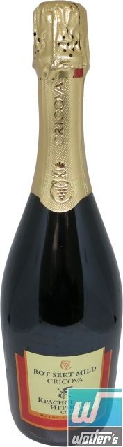 Cricova Sekt Rot Halbtrocken 75cl Cricova Sekt Rot Halbtrocken 75cl